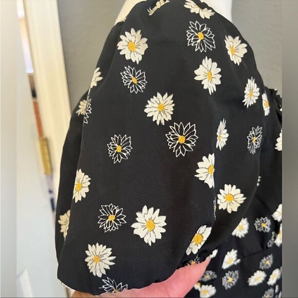 BP Ditsy Floral Tie Front Minidress - Picture 16 of 16